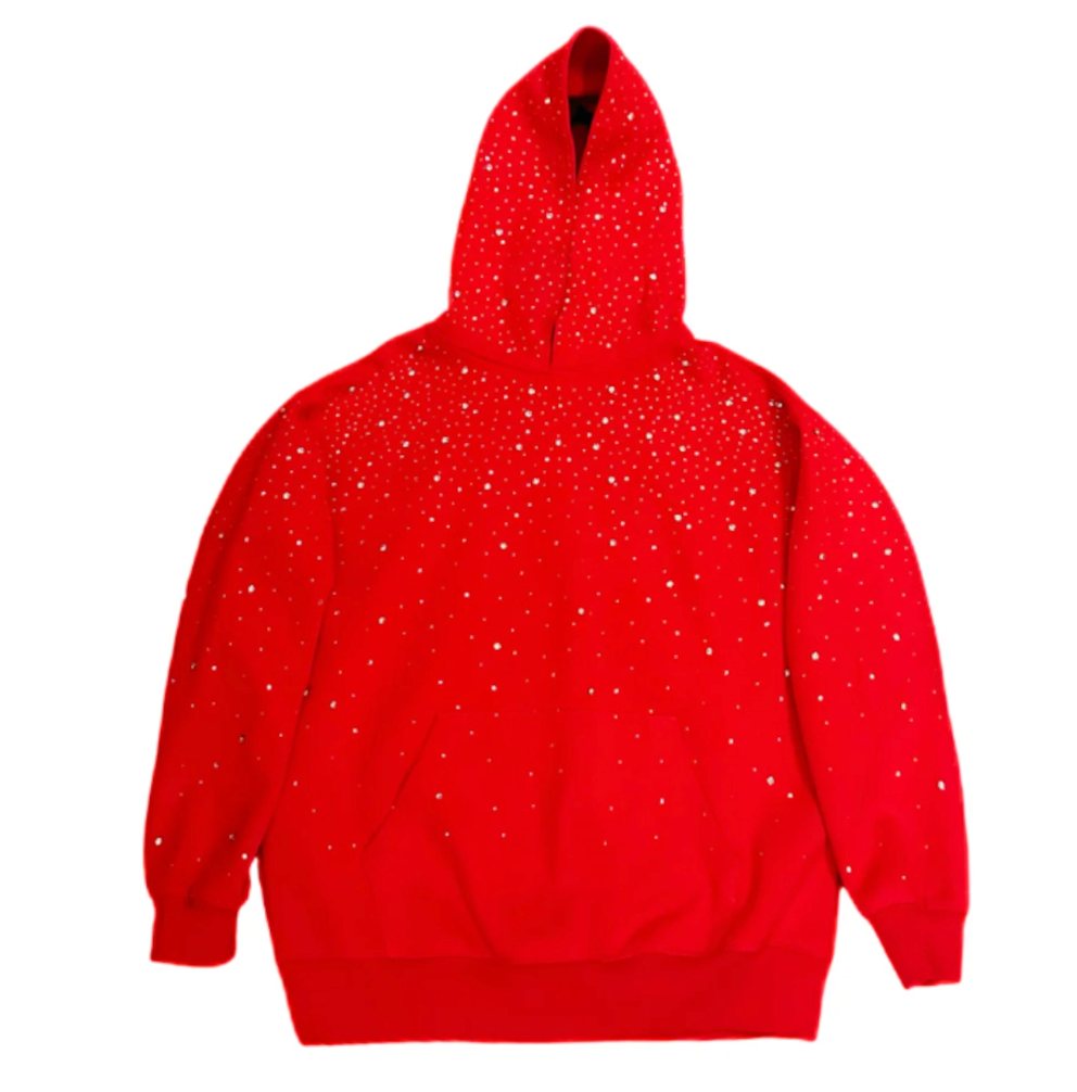 【GR55】Rhinestone Gem Hoodie