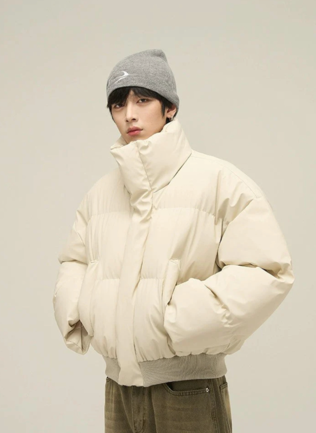 【GR41】Oversize Short Puffer Jacket