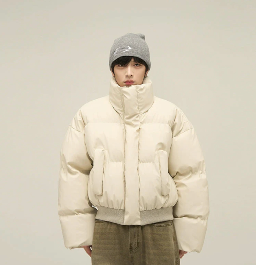 【GR41】Oversize Short Puffer Jacket