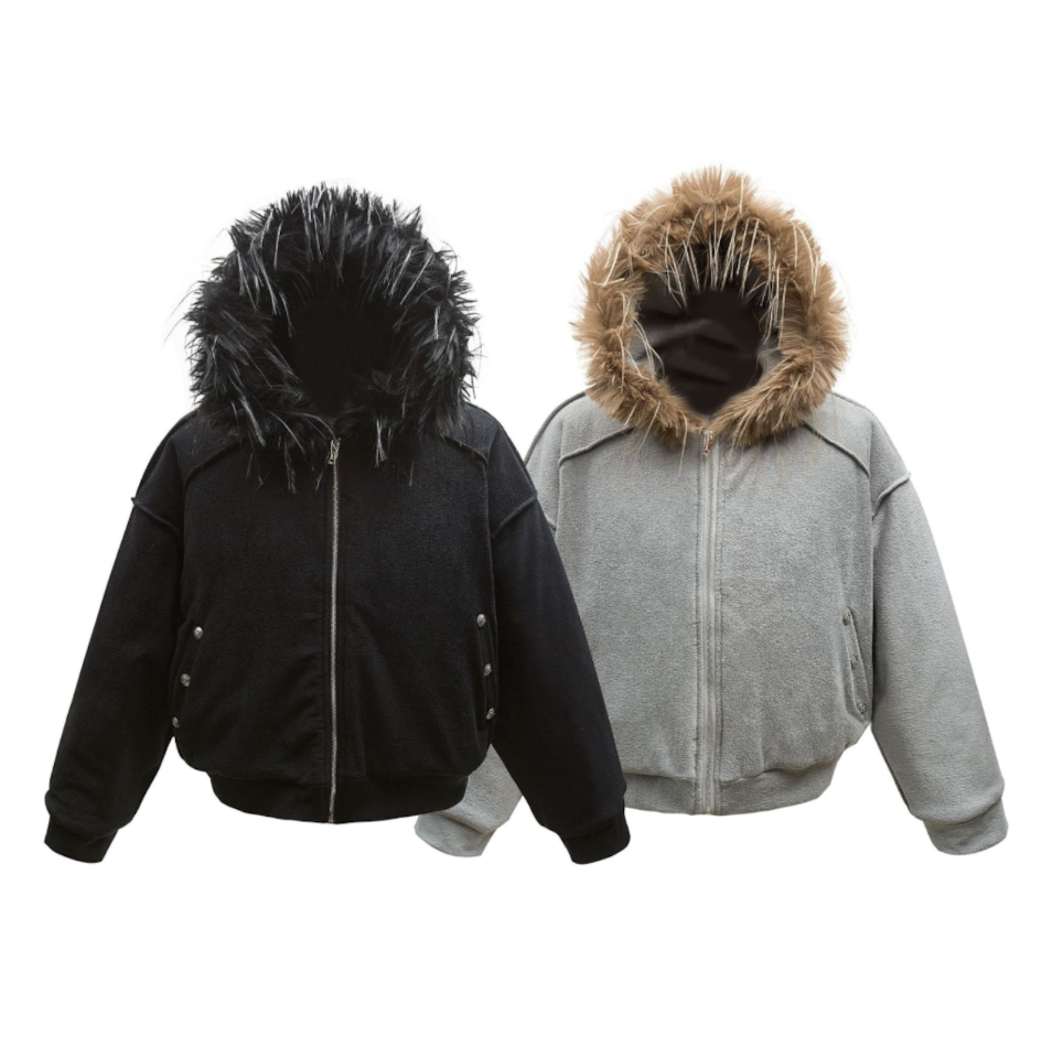 【GR35】Fur Collar Sherpa-Lining Padded Jacket