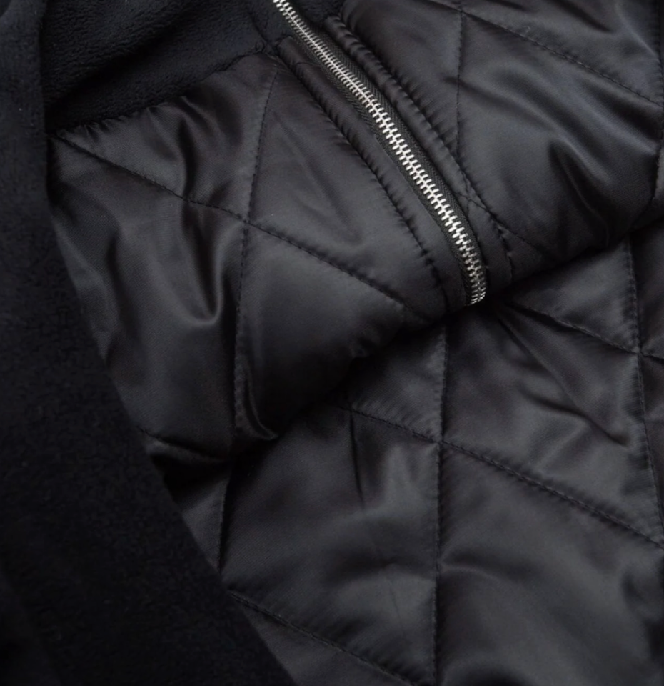 【GR35】Fur Collar Sherpa-Lining Padded Jacket