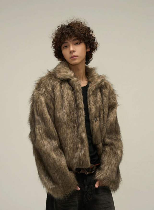 【GR30】Oversize Fur Jacket