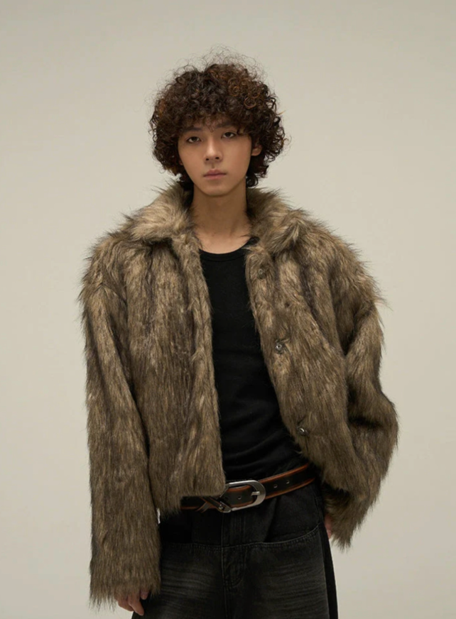 【GR30】Oversize Fur Jacket