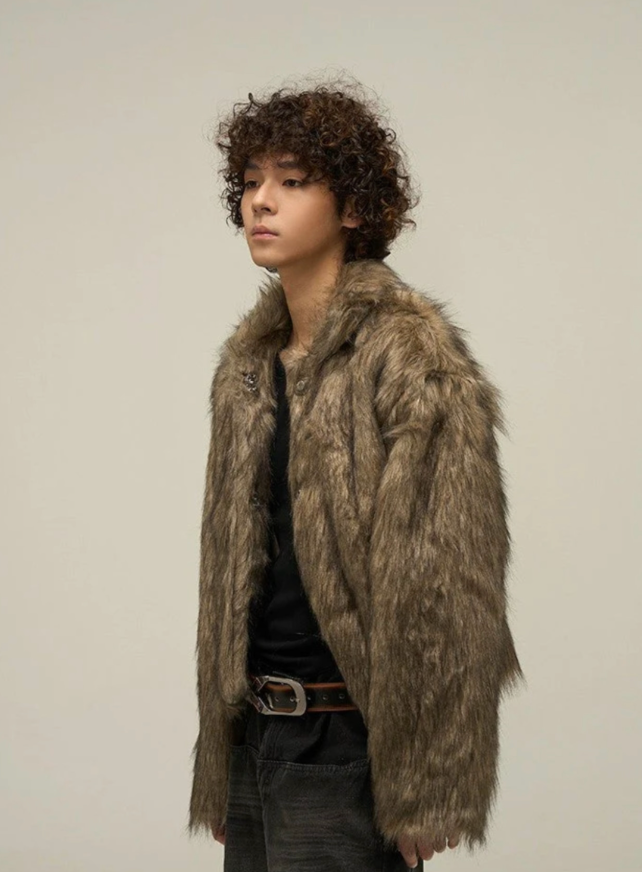 【GR30】Oversize Fur Jacket