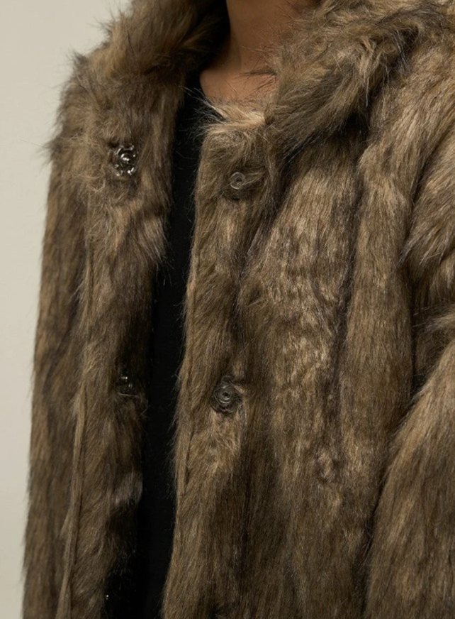 【GR30】Oversize Fur Jacket