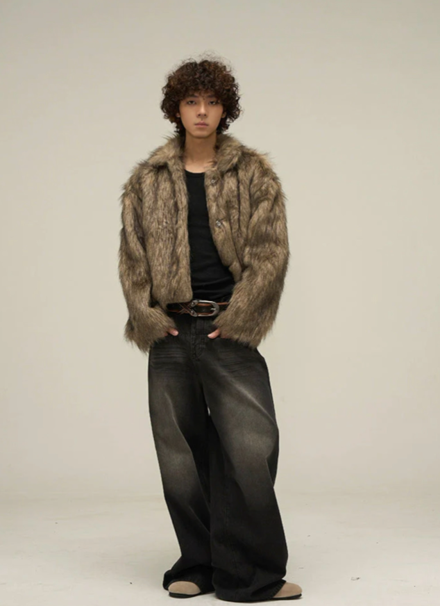【GR30】Oversize Fur Jacket