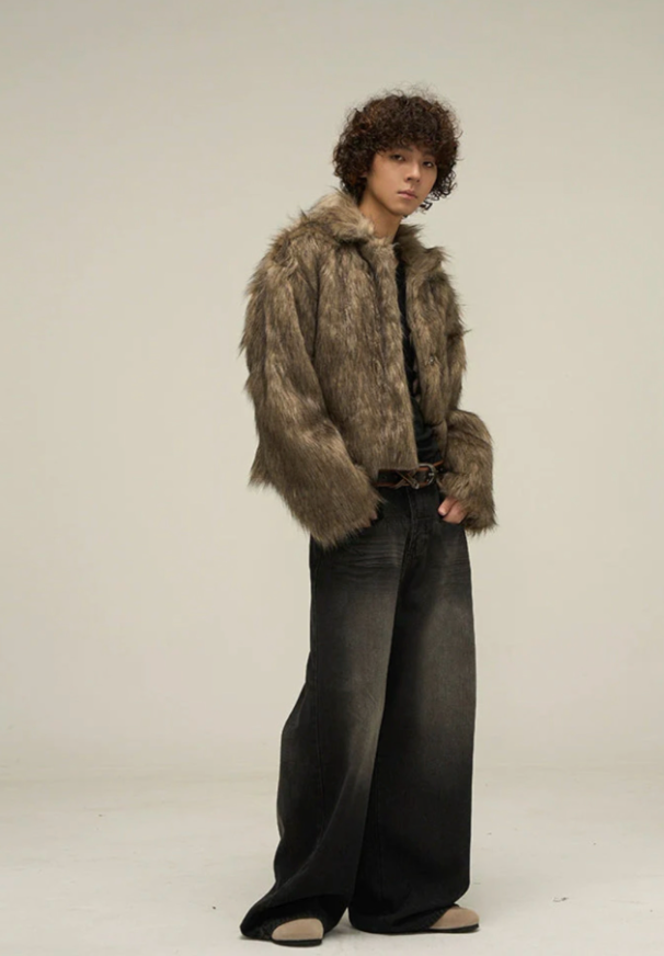 【GR30】Oversize Fur Jacket