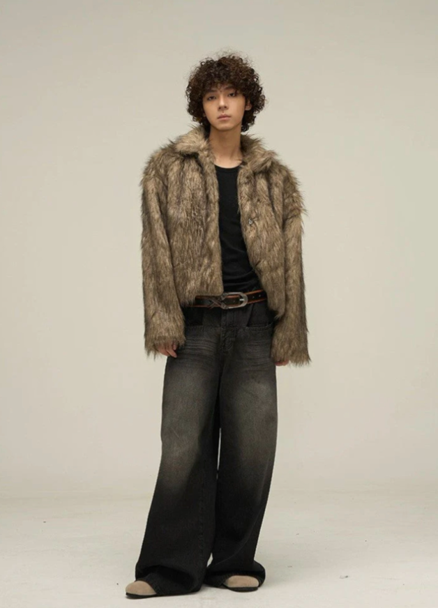 【GR30】Oversize Fur Jacket