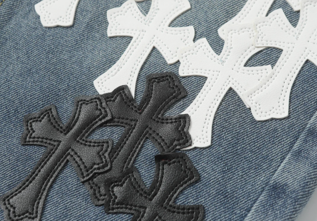 【GR47】Cross Straight Denim