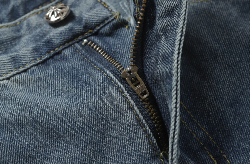 【GR47】Cross Straight Denim