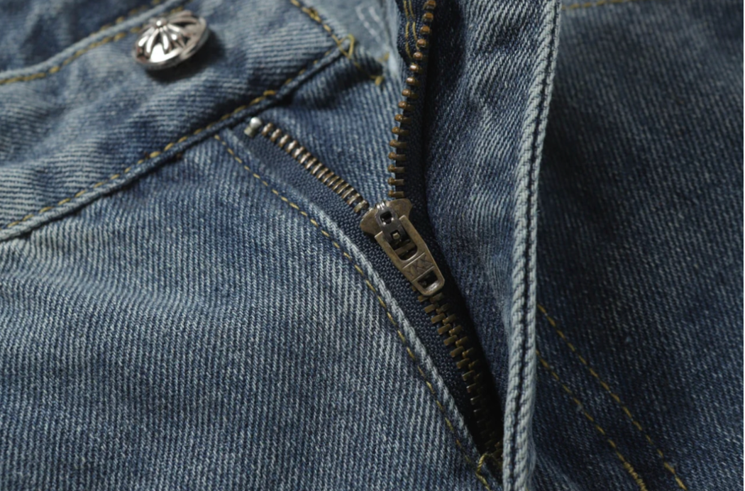 【GR47】Cross Straight Denim