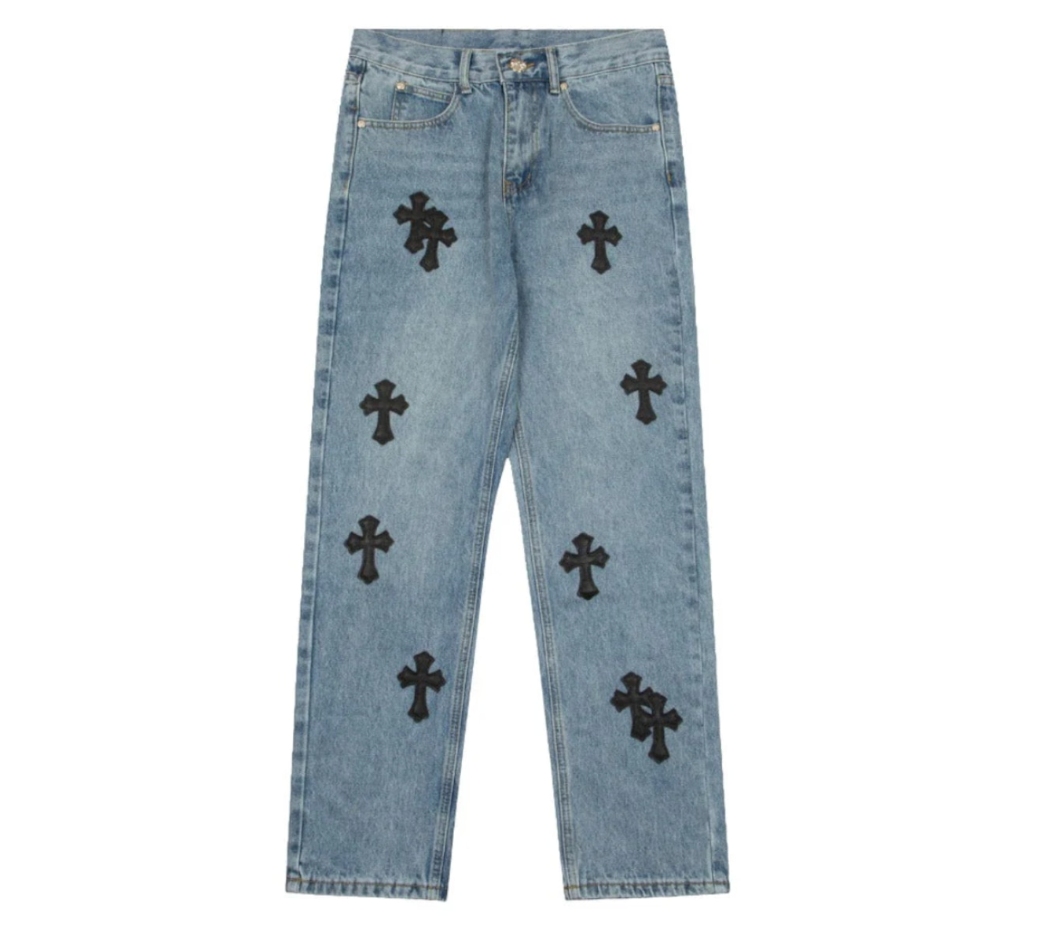 【GR48】Cross Denim Blue