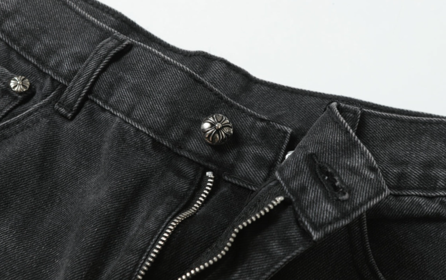 【GR51】Cross Denim Black