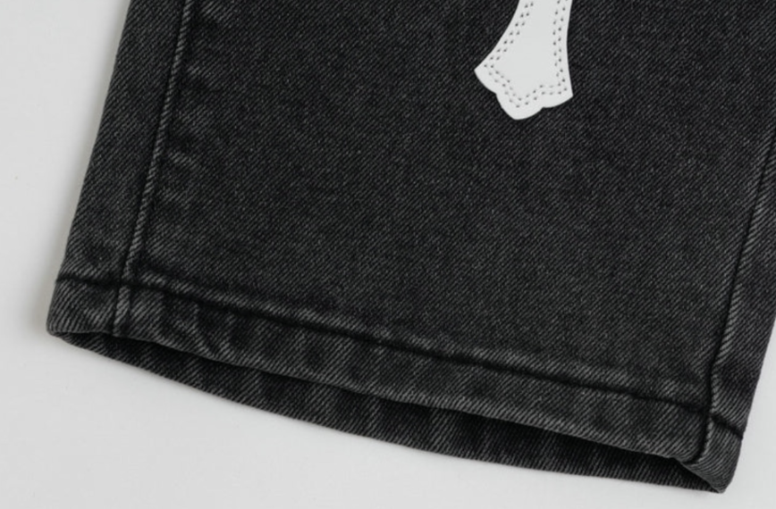 【GR51】Cross Denim Black