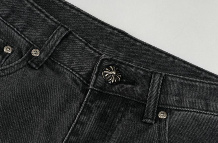 【GR51】Cross Denim Black