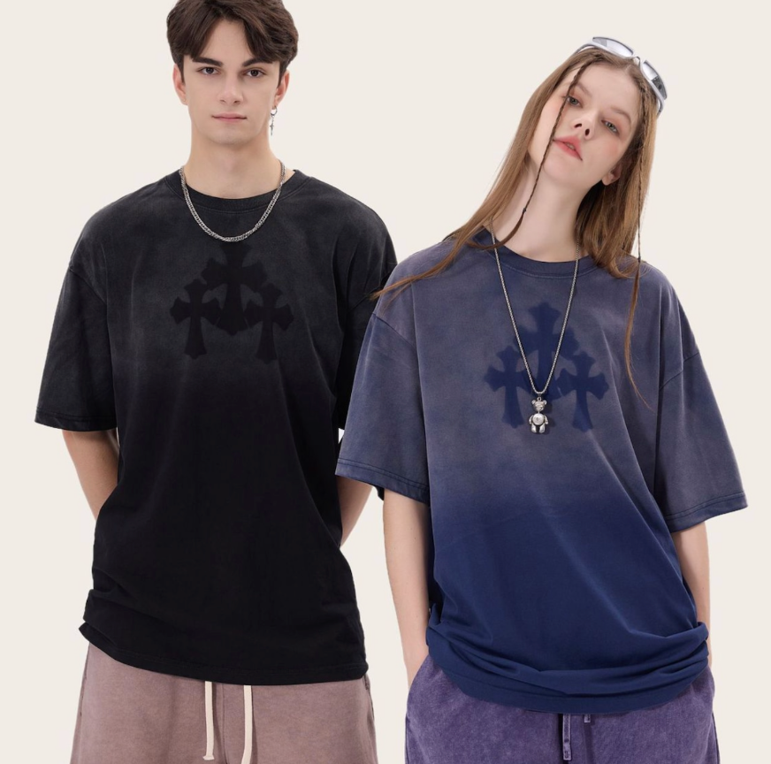 【GR03】Cross Faded Tee