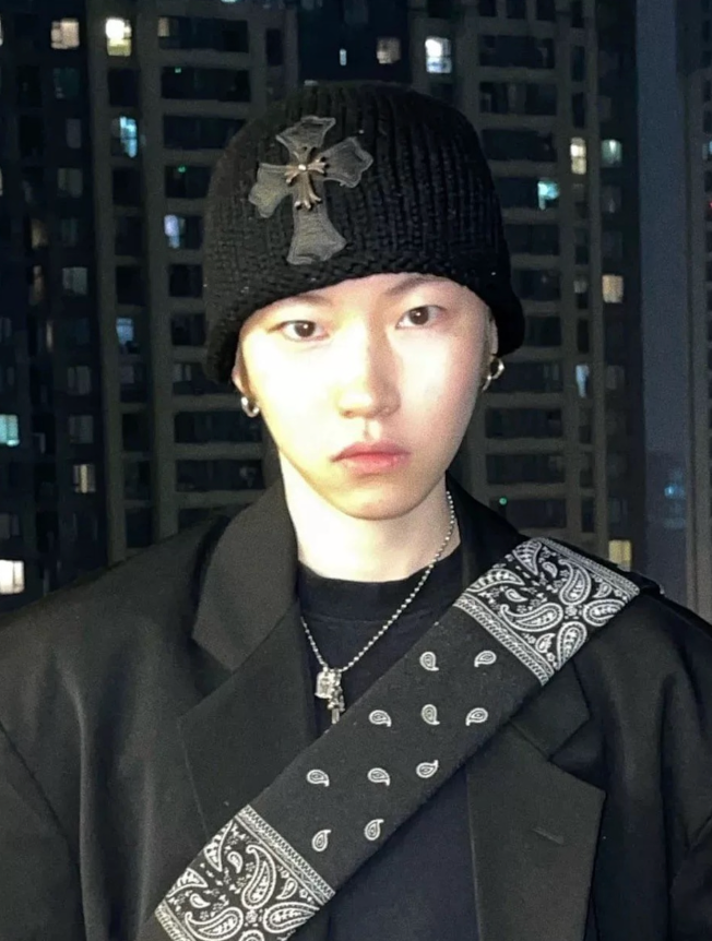 【GR56】 Leather Cross Cap