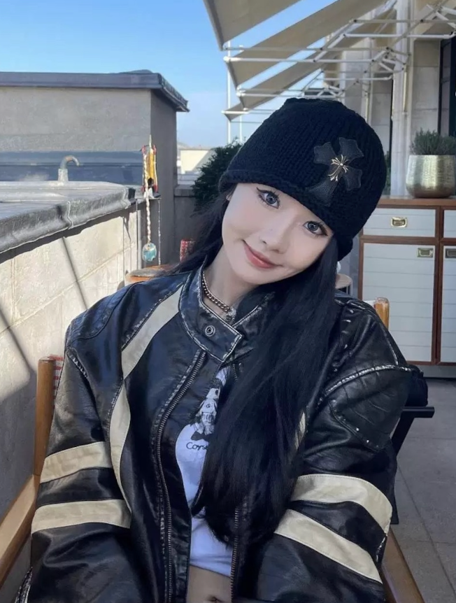 【GR56】 Leather Cross Cap