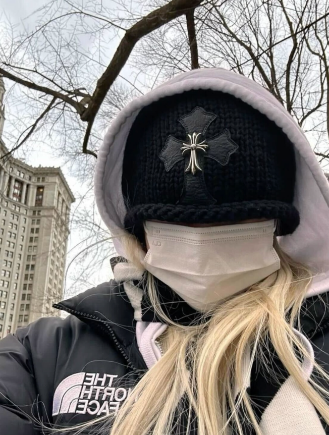 【GR56】 Leather Cross Cap