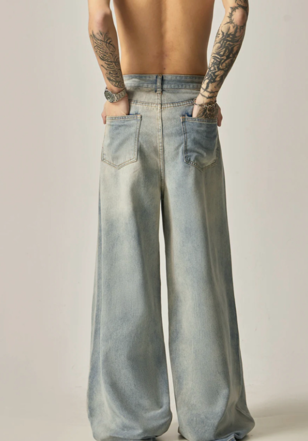 【GR54】Wide Denim