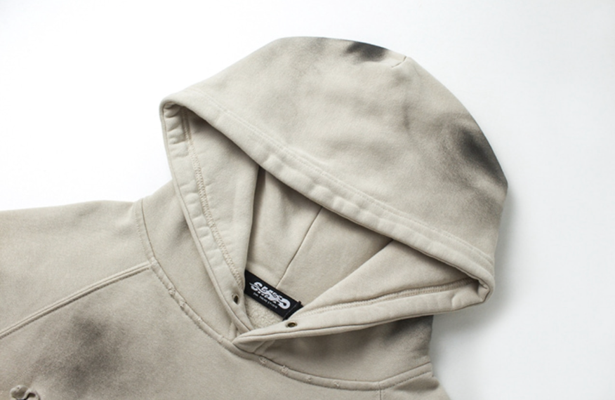 【GR46】Unisex Material Dirt Hoodie