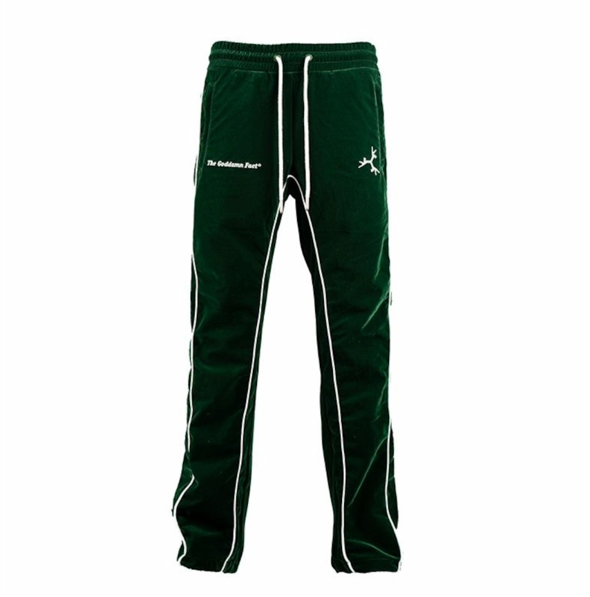 【GR20】Velvet Line Pants Green