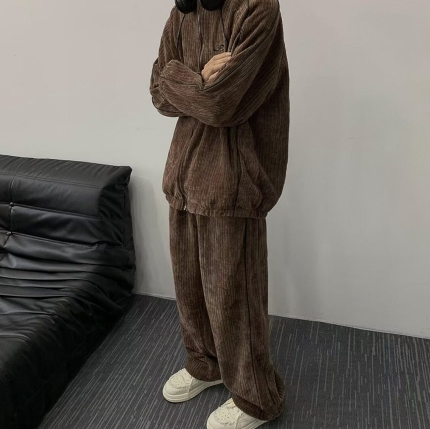 【GR12】Corduroy Track Jacket