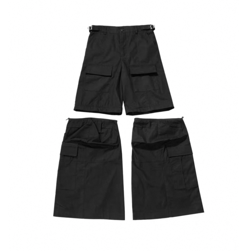 【GR08】2way Wide Pants