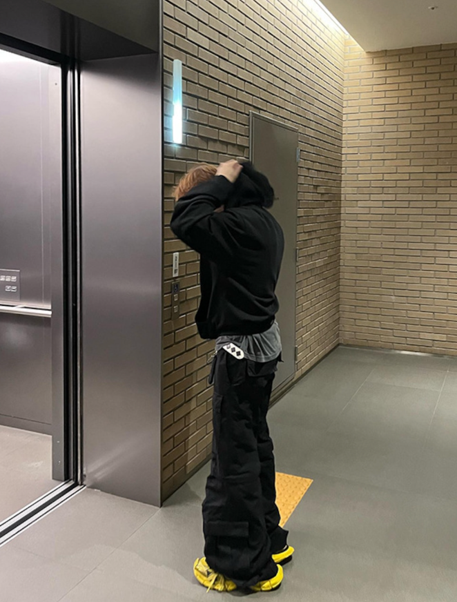 【GR08】2way Wide Pants