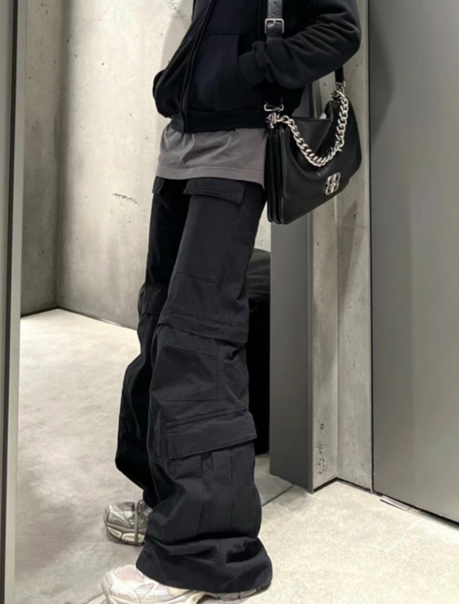 【GR08】2way Wide Pants