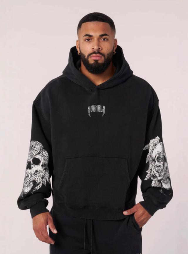 【GR16】Snake＆Skull Hoodie