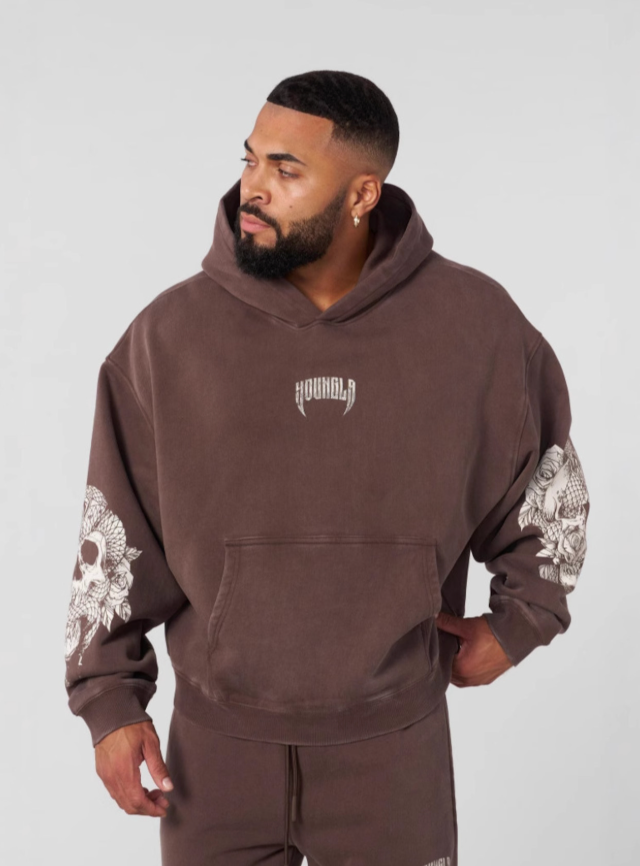 【GR16】Snake＆Skull Hoodie