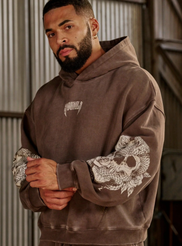 【GR16】Snake＆Skull Hoodie