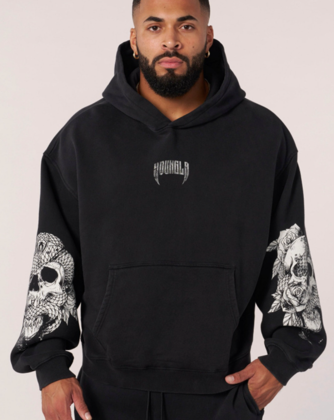 【GR16】Snake＆Skull Hoodie
