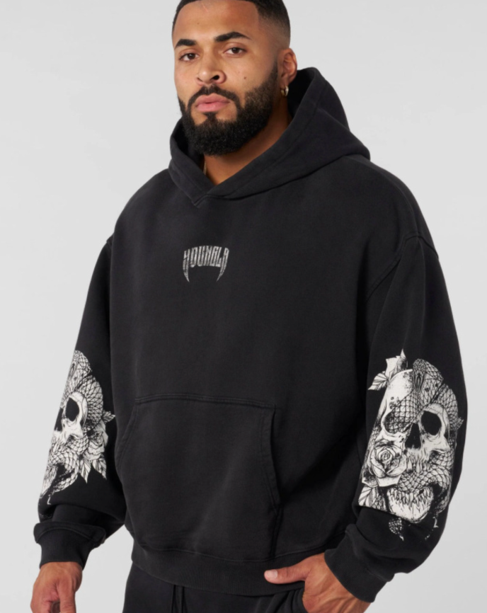 【GR16】Snake＆Skull Hoodie