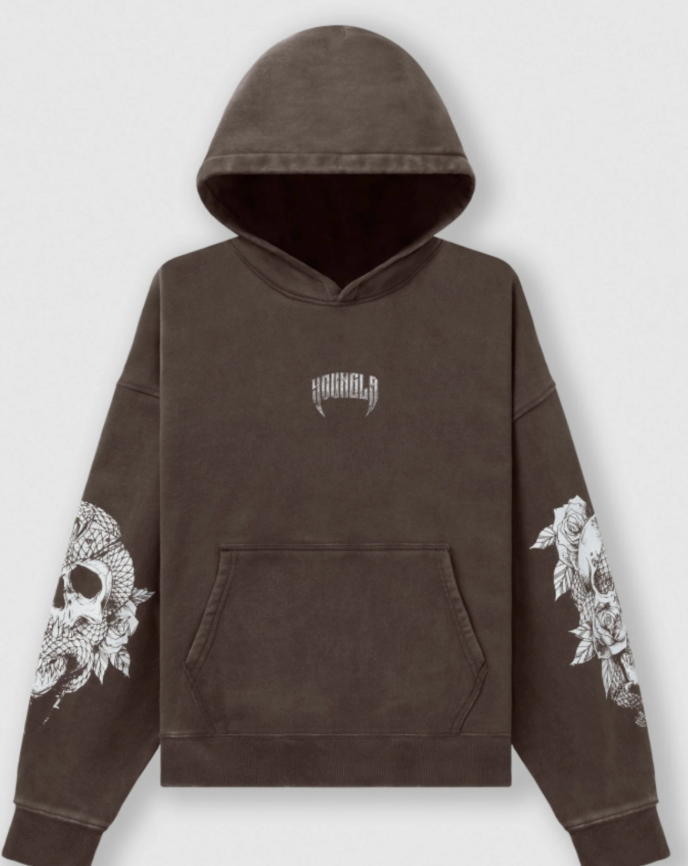 【GR16】Snake＆Skull Hoodie