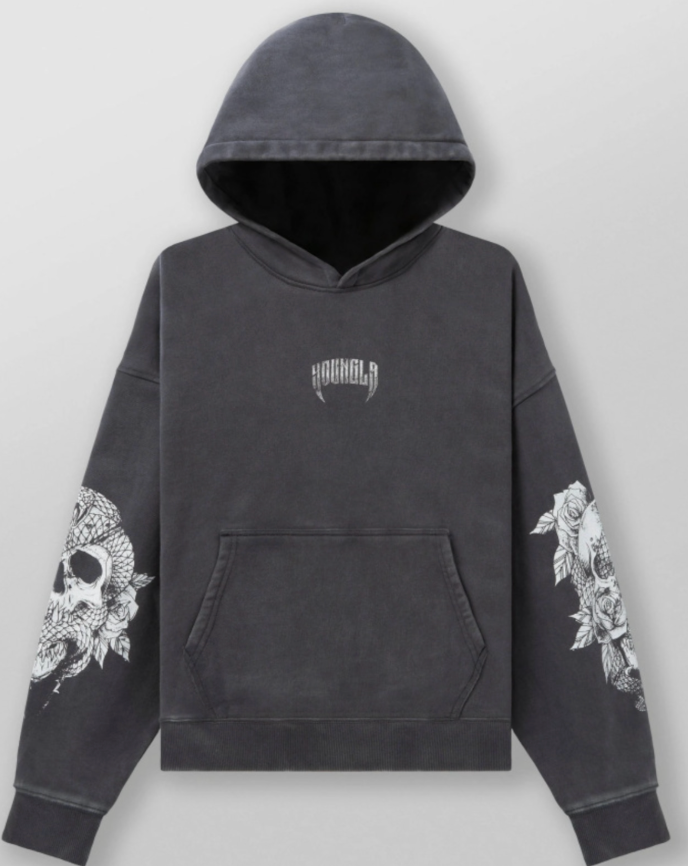 【GR16】Snake＆Skull Hoodie