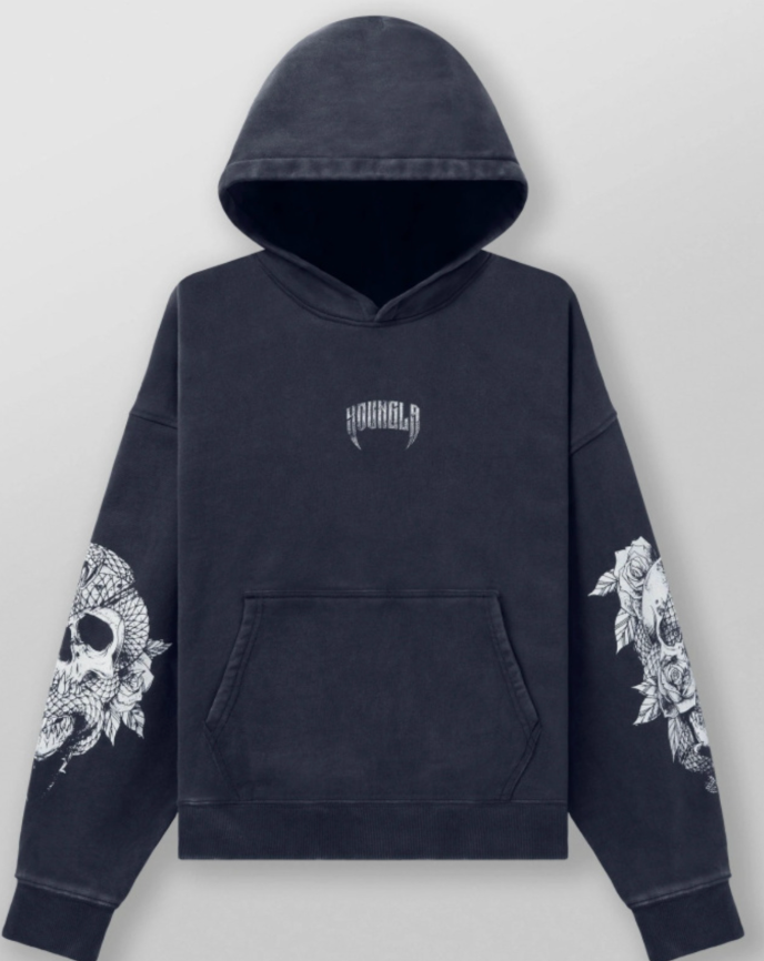 【GR16】Snake＆Skull Hoodie