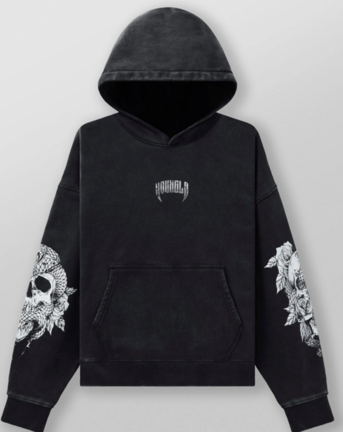 【GR16】Snake＆Skull Hoodie