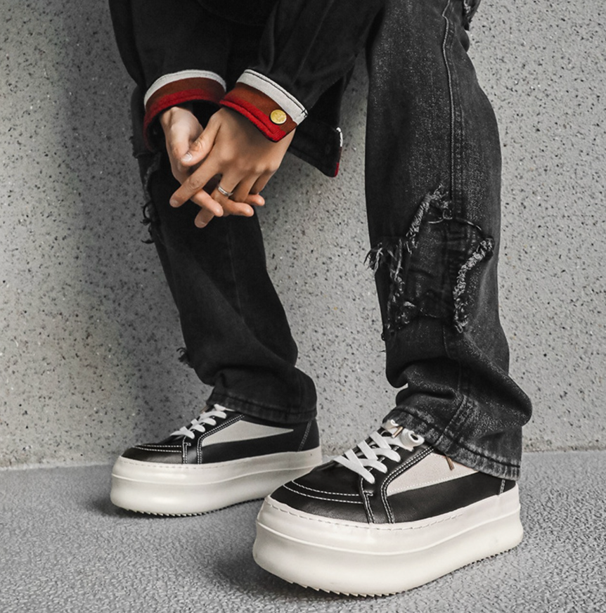 【GR24】Suede Line Sneaker