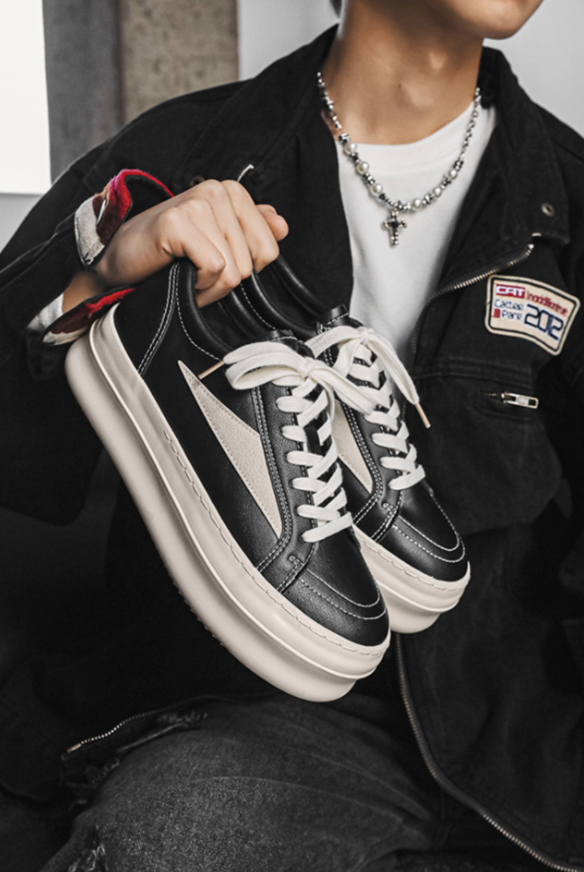 【GR24】Suede Line Sneaker