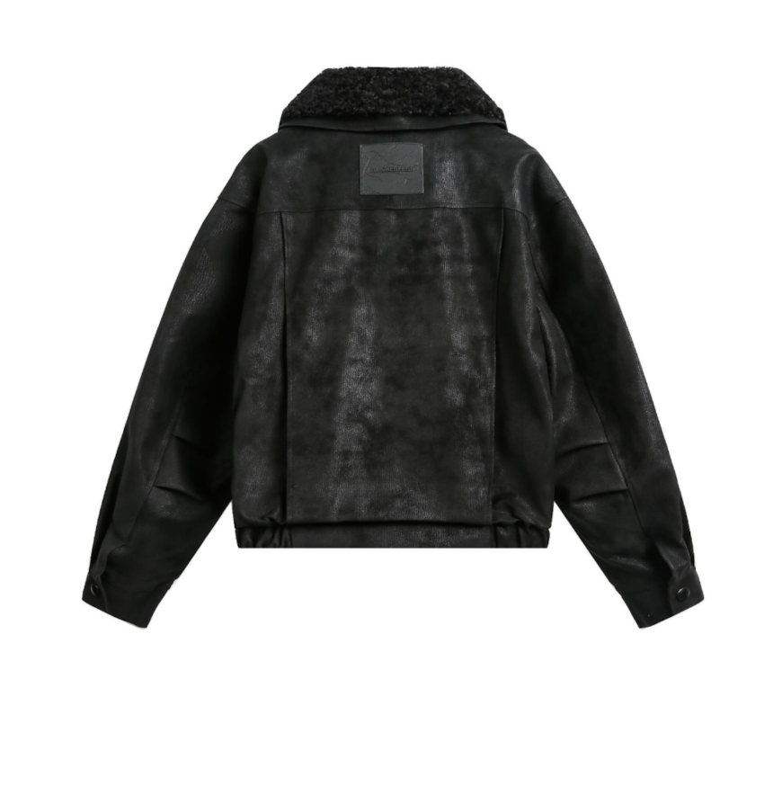 【GR56】Black Route Cozy Neck Jacket