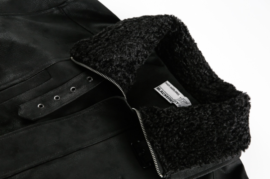【GR56】Black Route Cozy Neck Jacket
