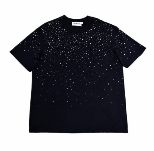 【GR74】Rhinestone Gem T-shirt