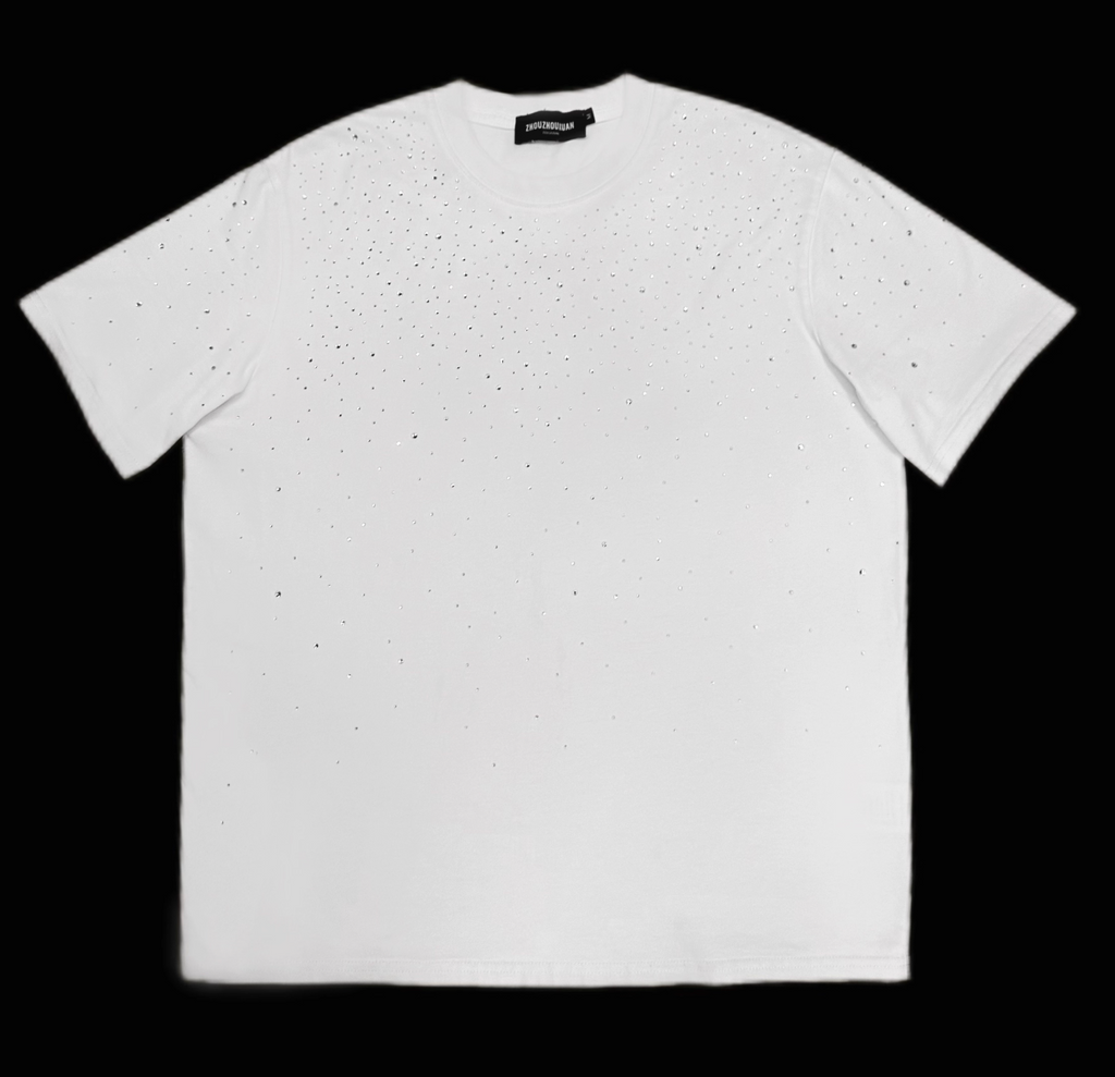 【GR74】Rhinestone Gem T-shirt