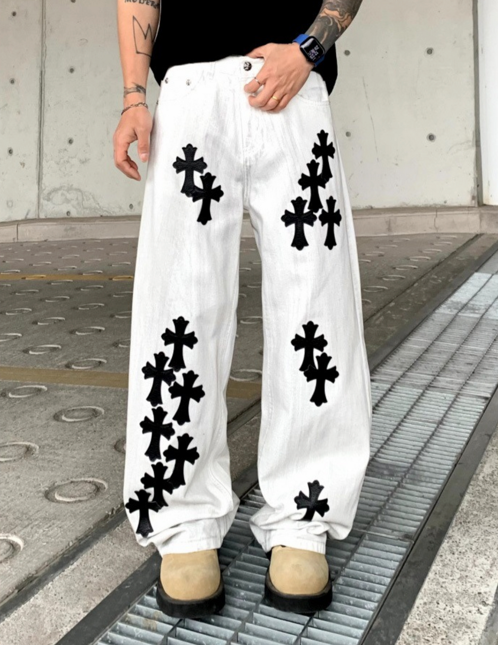 【GR80】Monochrome Cross Buggy Denim