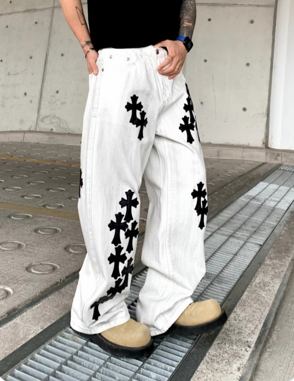 【GR80】Monochrome Cross Buggy Denim