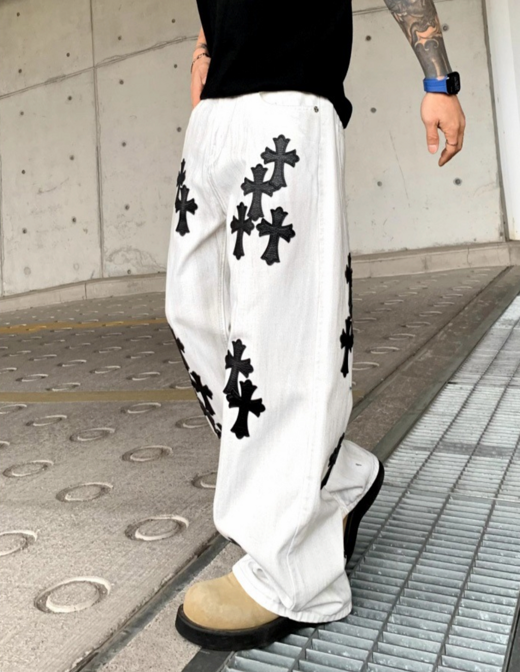 【GR80】Monochrome Cross Buggy Denim