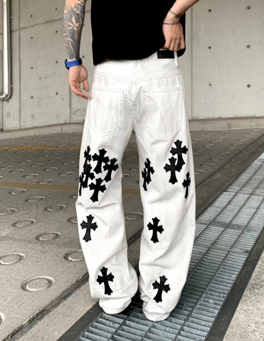 【GR80】Monochrome Cross Buggy Denim