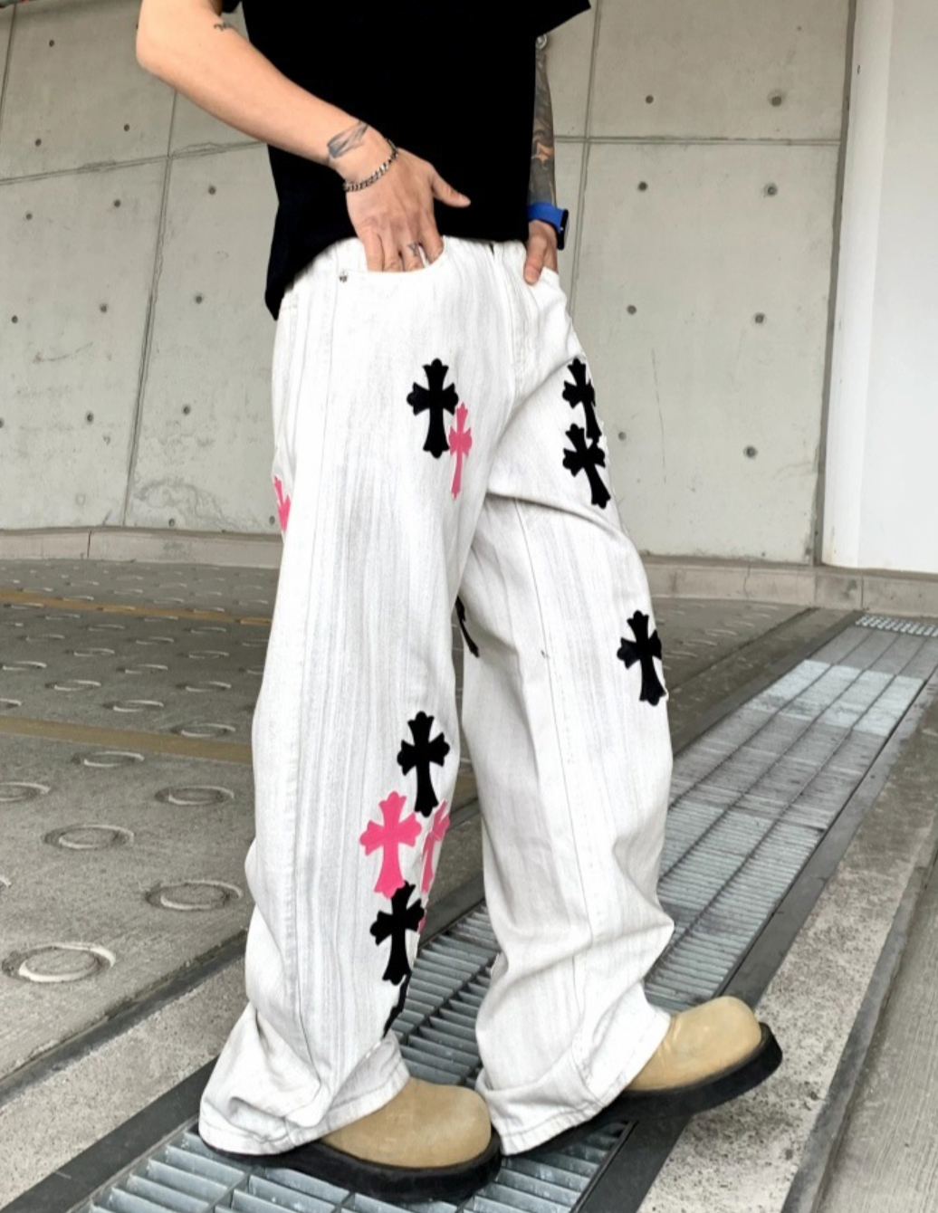 【GR80】Monochrome Cross Buggy Denim